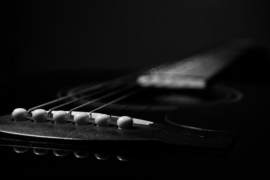 Acoustic Guitar Photograph by Allison Badely - Fine Art America