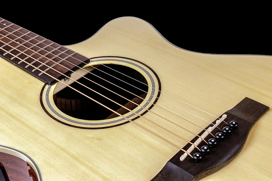 Acoustic Guitar Photograph by Doug Long