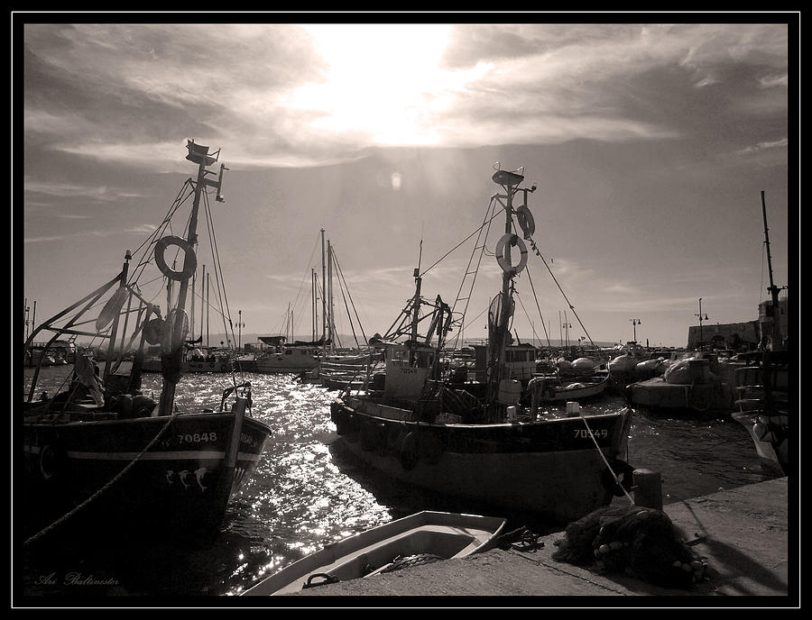 Acre  fishing port Photograph by Arik Baltinester
