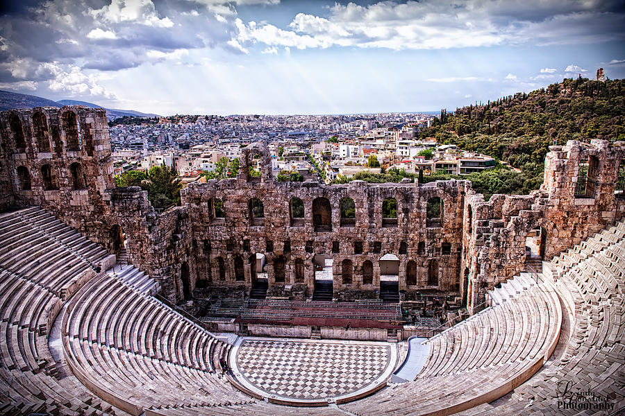 Acropolis Photograph by Linda Constant