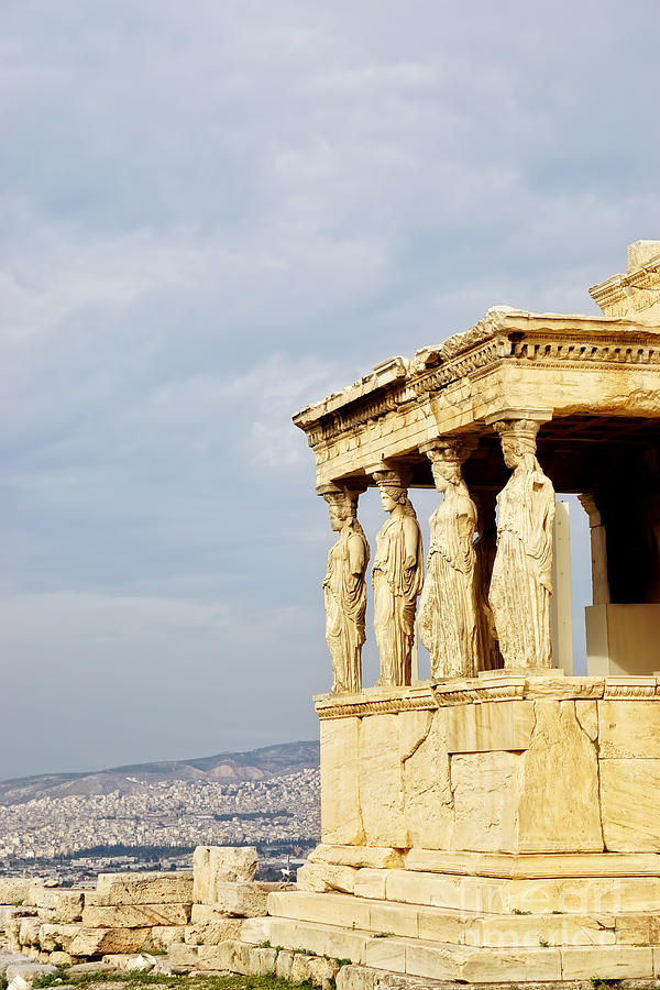 Greek Photograph - Acropolis of Athens by HD Connelly