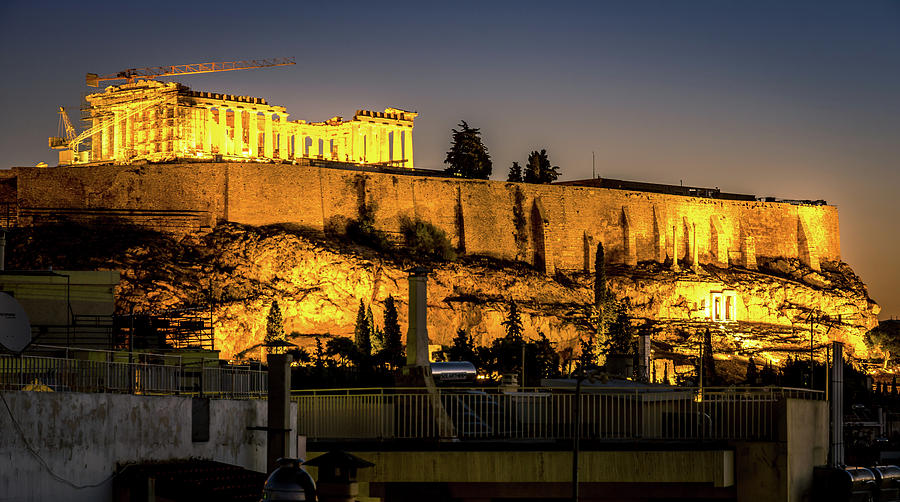 Acropolis Sunrise Photograph by Andrew Matwijec