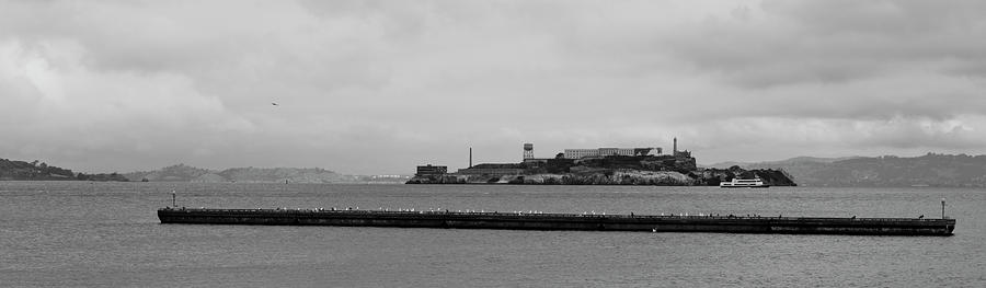 Across Alcatraz Photograph by Maj Seda