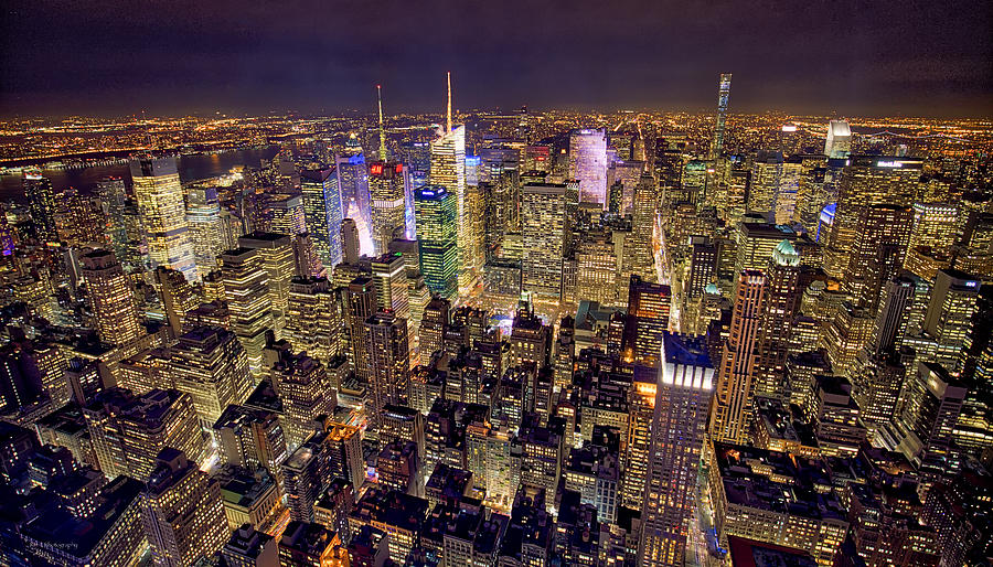 Across Manhattan Photograph by Ross Henton