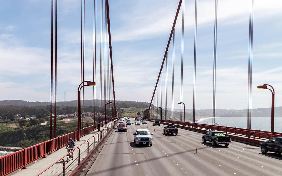 San Francisco Photograph - Across The Bridge by Danny Thomas