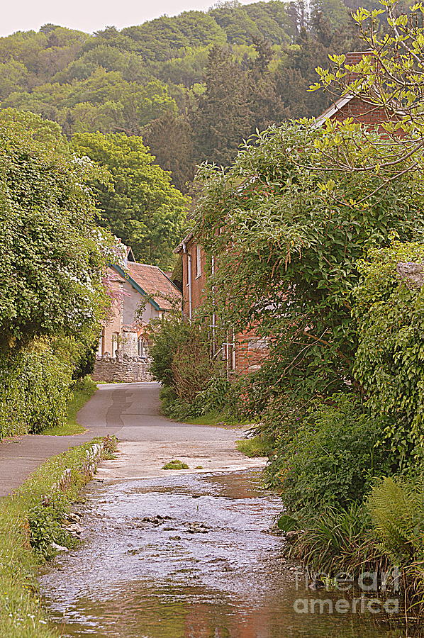 Across the Ford and Up The Lane Photograph by Andy Thompson