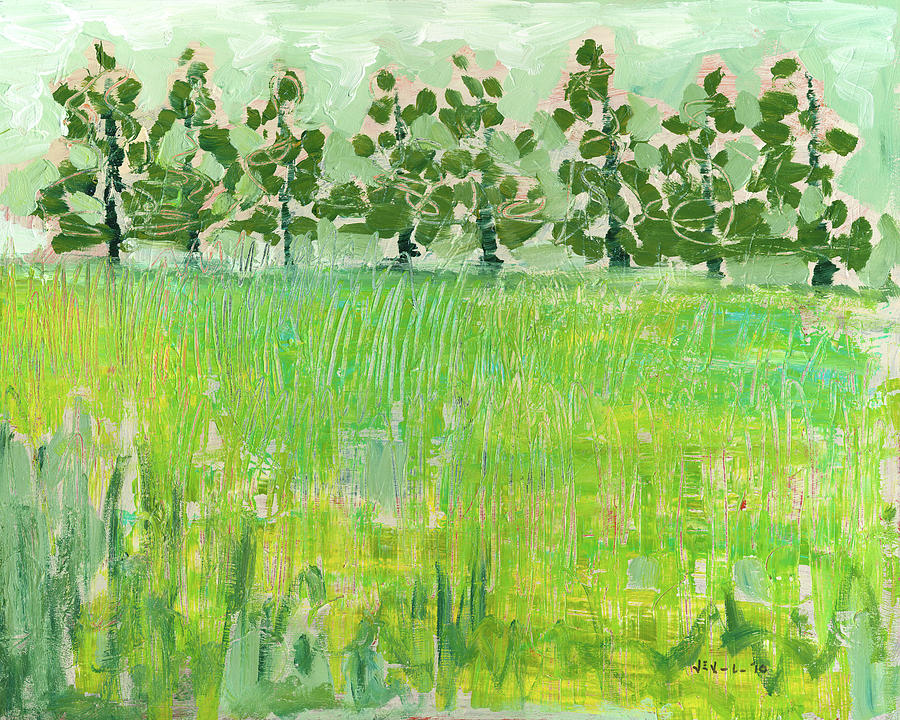 Across The Meadow Painting