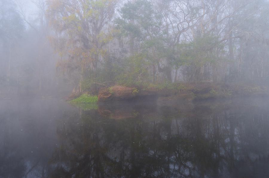 Across the River Fog Photograph by Warren Thompson