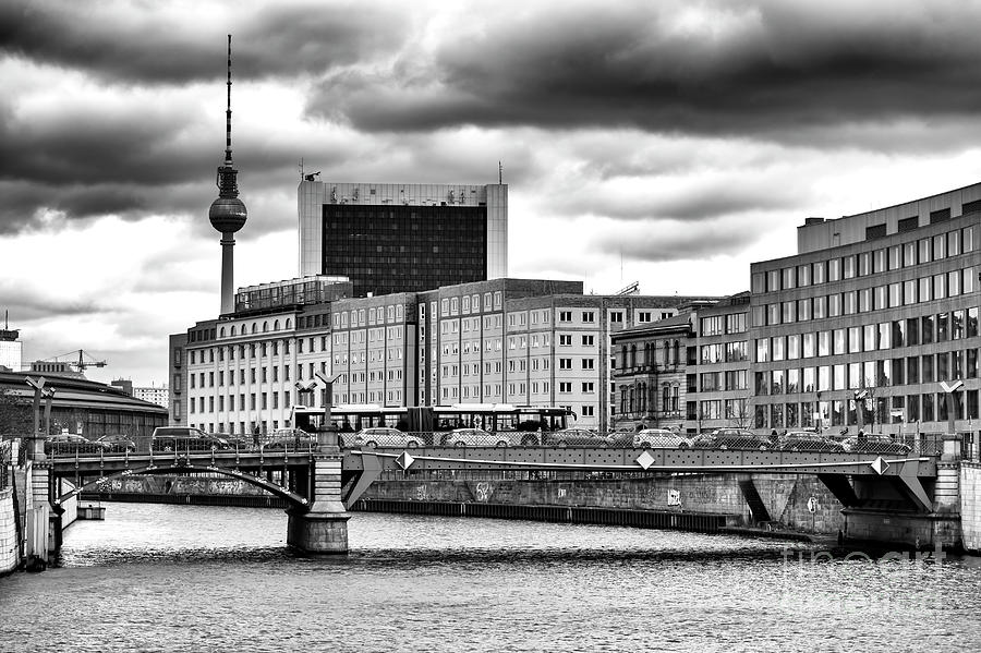 Across the River Spree in Berlin Photograph by John Rizzuto