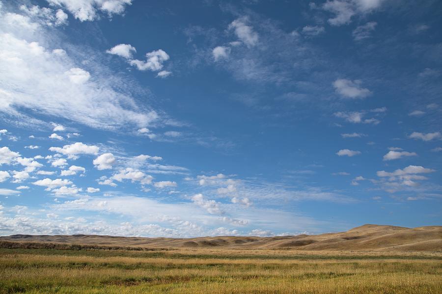 Across The Wide Prairie Photograph by Allan Van Gasbeck