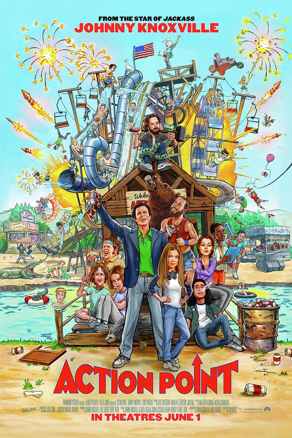 Action Point  Mixed Media by Movie Poster Prints
