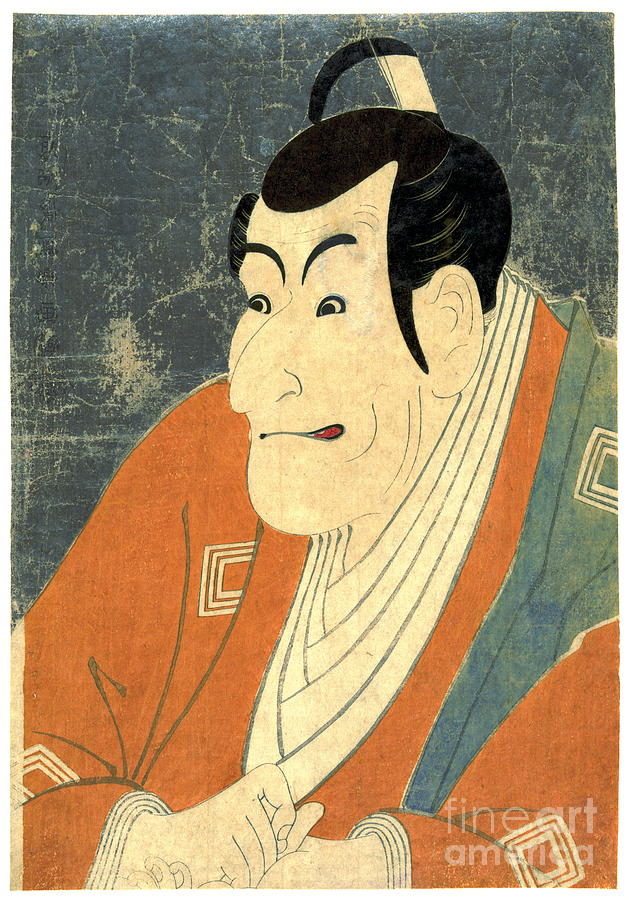 Actor Ichikawa Ebizo 1794 Photograph by Padre Art