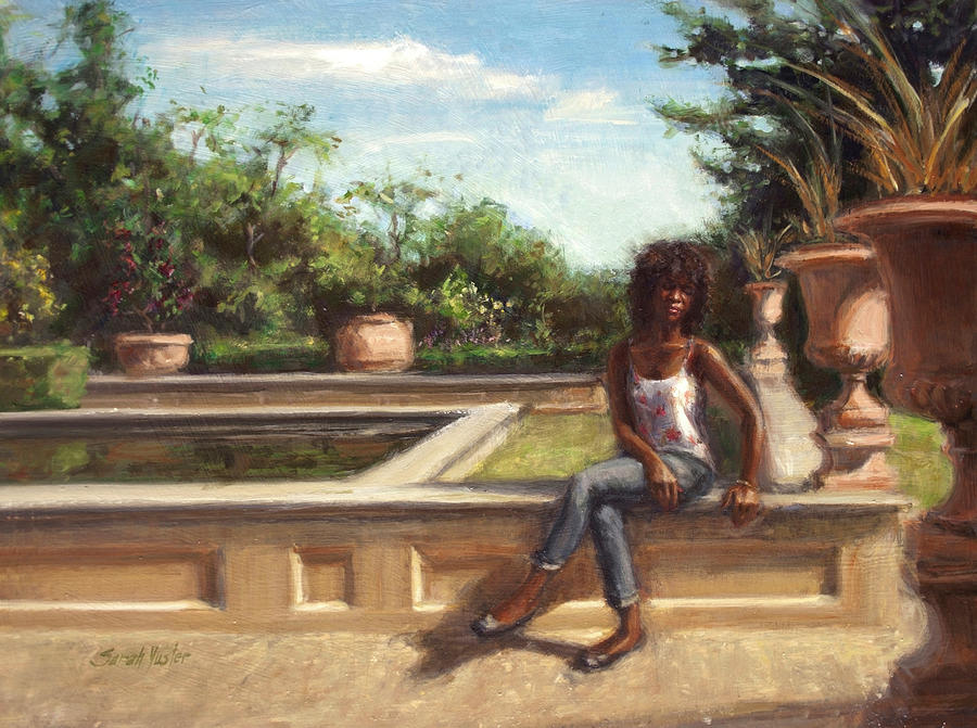Snug Harbor Painting - Adagio by Sarah Yuster Snug Harbor Painting - Adagio by Sarah Yuster