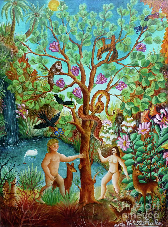 Newest For Picture Of Adam And Eve In The Garden Of Eden.