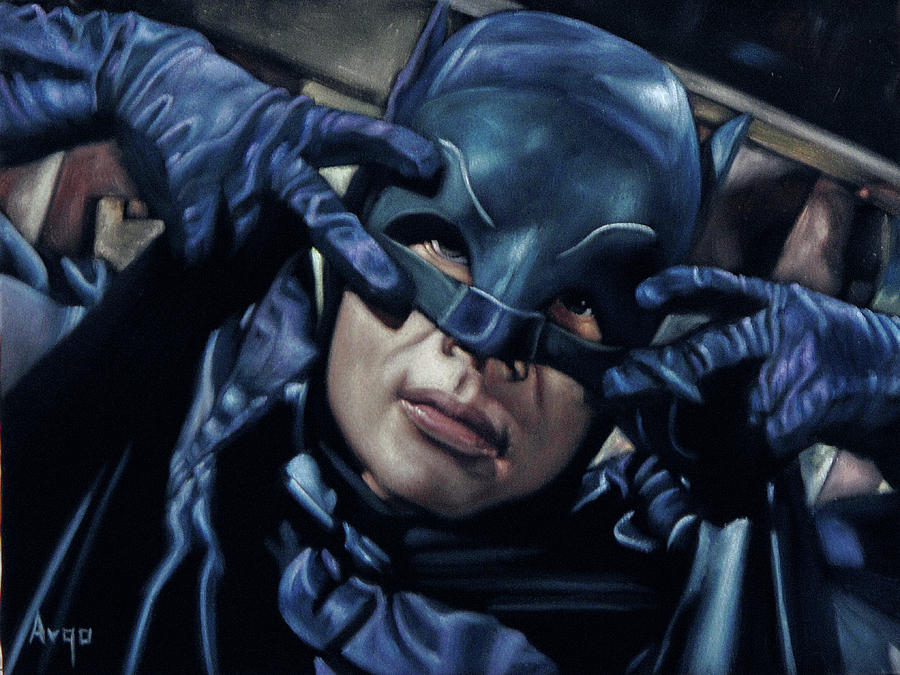 Batman Movie Painting - Adam West Batman Dancing by Argo