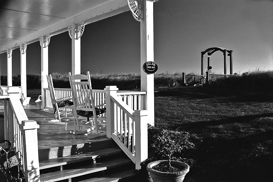 Addy Sea front porch Photograph by Bill Jonscher