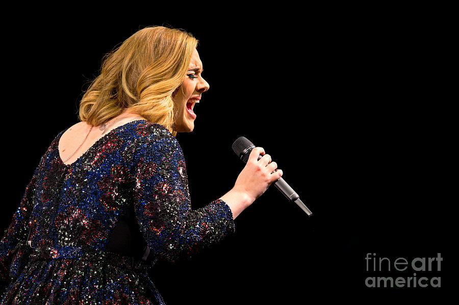 Adele British Singer Photograph by Pd - Pixels