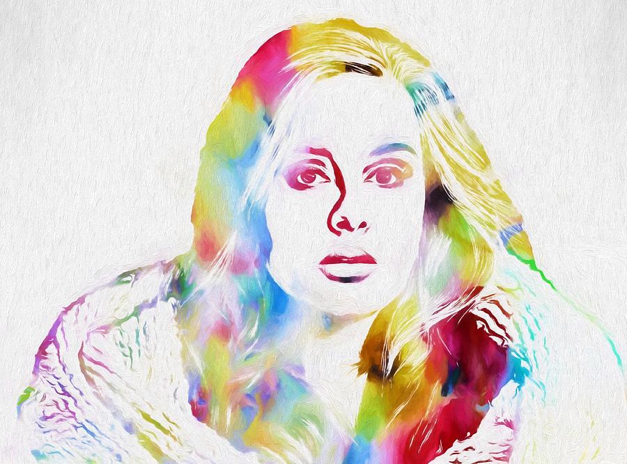 Adele Painting by Dan Sproul