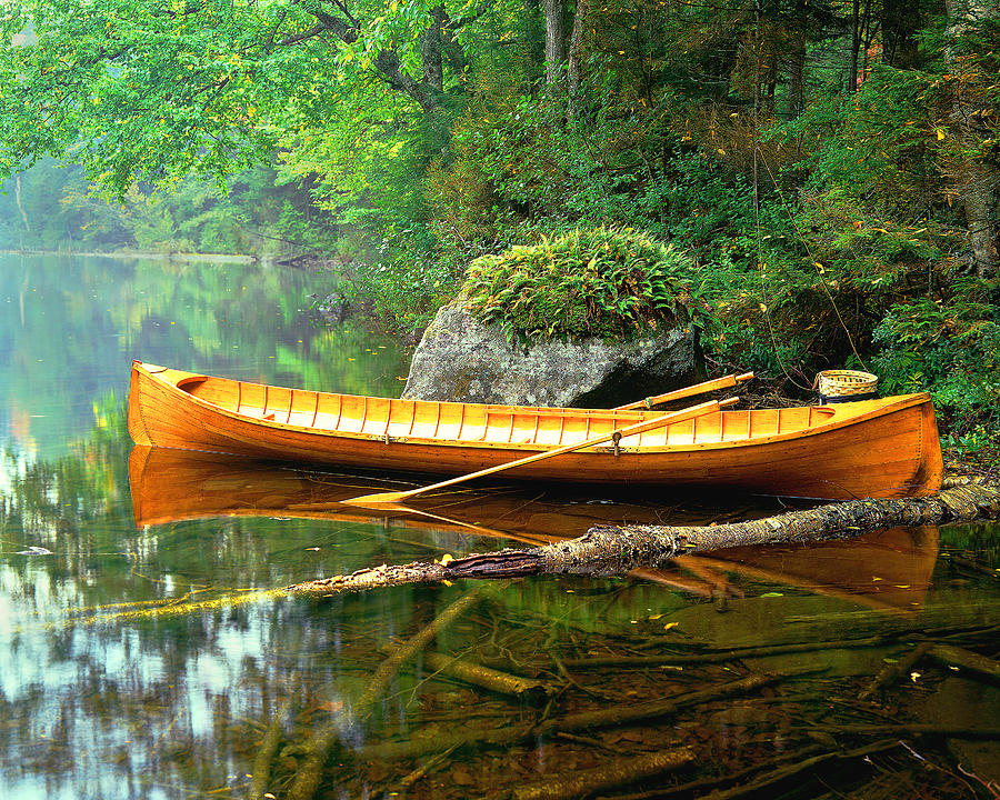 Adirondack Guideboat Photograph by Frank Houck