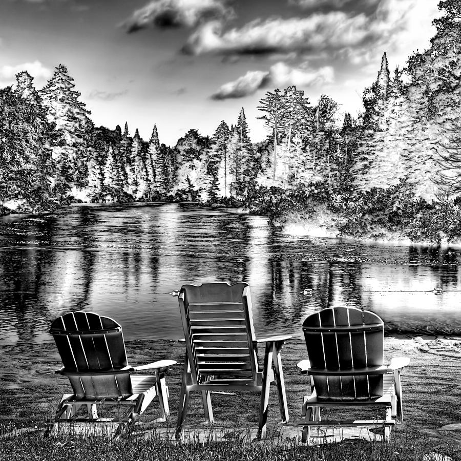 Adirondack Reflections Photograph by David Patterson