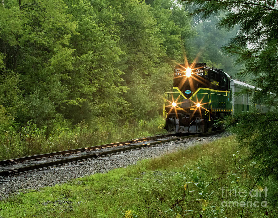 Adirondack RR Photograph by Phil Spitze