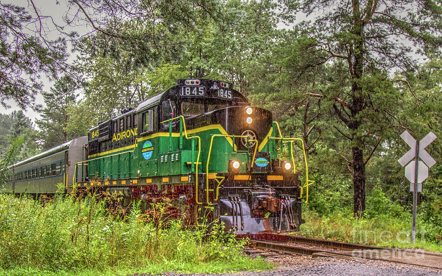 Adirondack Scenic RR Engine 1845 Photograph by Rod Best