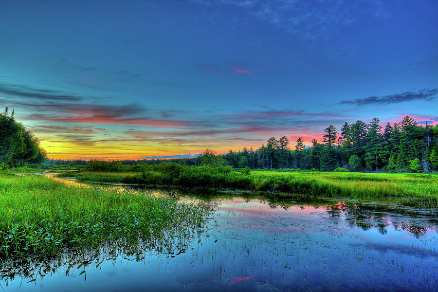 Adirondack Sunset Photograph by David Patterson