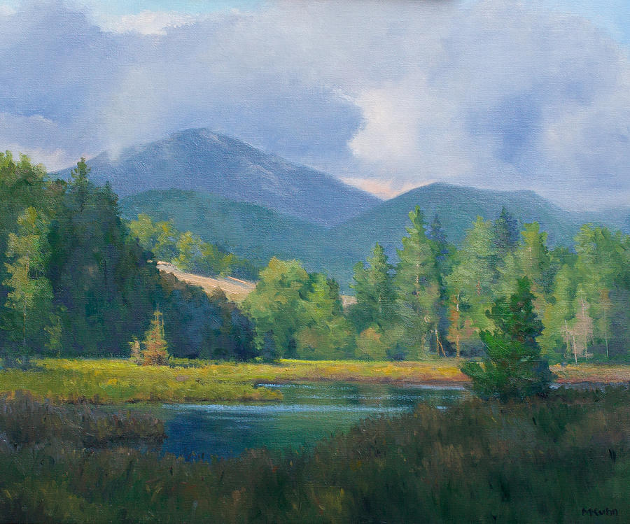 Adirondack Whiteface Mt. Painting by Marianne Kuhn - Fine Art America