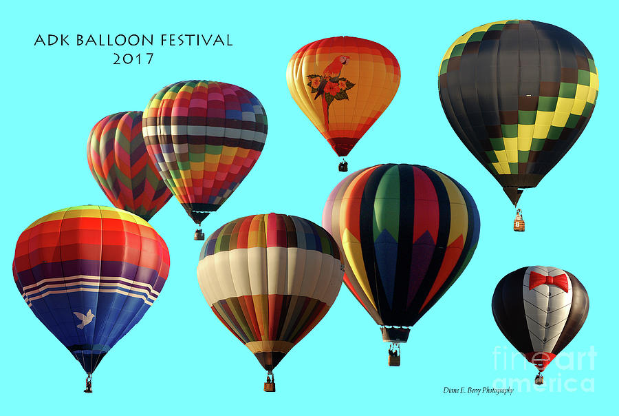 ADK Balloon Festival 2017 Photograph by Diane E Berry