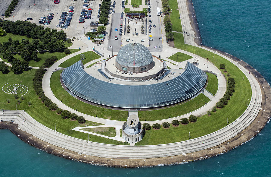 Adler Planetarium in Chicago Aerial PhotoAdler Planetarium in Chicago ...