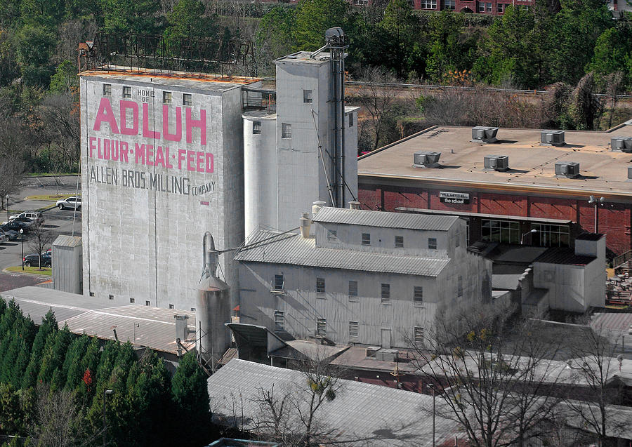 Adluh Flour... from Above Photograph by Joseph C Hinson