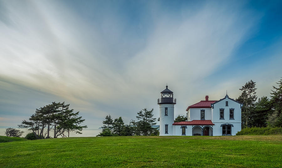 Admiralty Head Light House Photograph by Ken Stanback