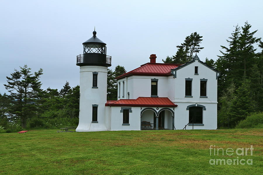 Admiralty Head Light - Whidbey Island Photograph by Christiane Schulze Art And Photography