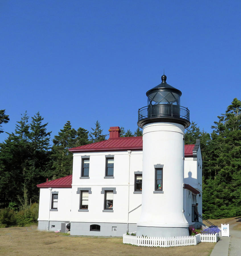 Admiralty Head Lighthouse - Fort Casey - Washington Photograph by Marie Jamieson