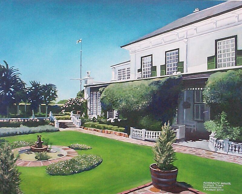Admiralty House Painting by Tim Johnson
