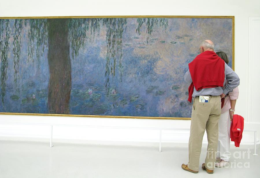 Claude Monet Photograph - Admiring Fine Art by Ann Horn