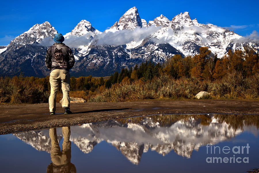 Admiring The Schwabacher Sights Photograph by Adam Jewell