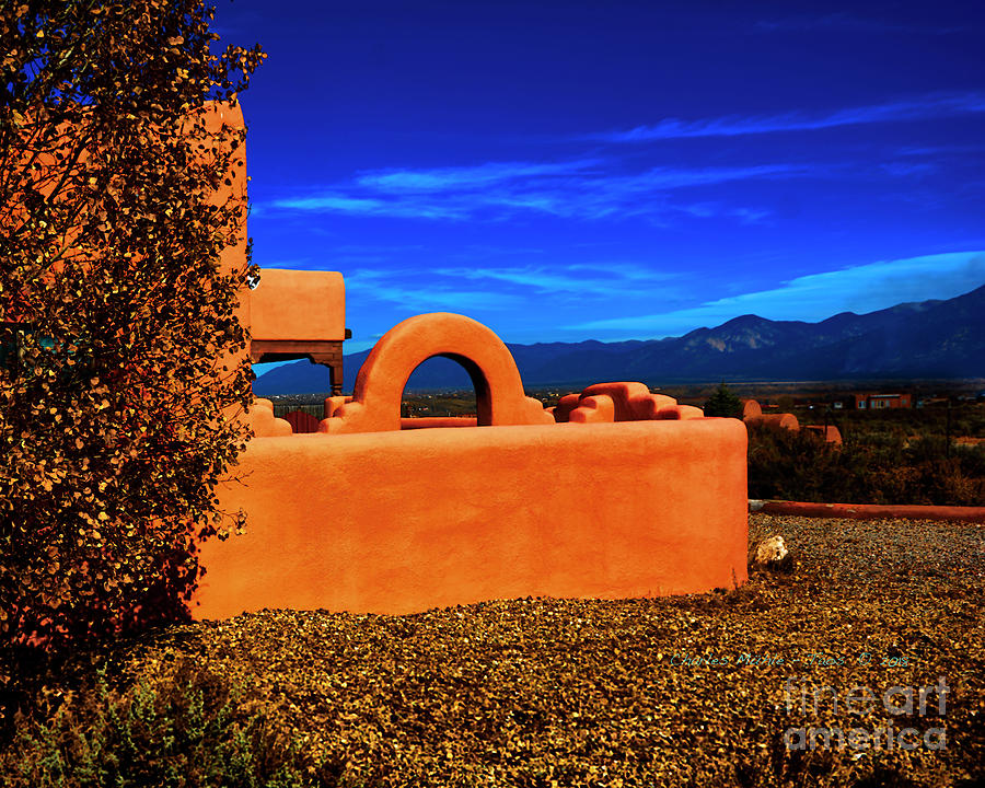 Adobe at Sunset by Charles Muhle Adobe at Sunset by Charles Muhle