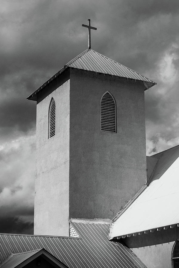 Adobe Church Steeple Photograph by Steven Bateson