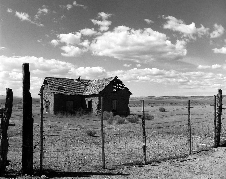 Old West Photograph - Adobe Homestead by Allan McConnell