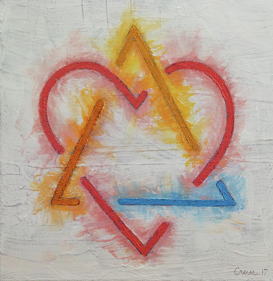Sign Painting - Adoption Symbol by Michael Creese