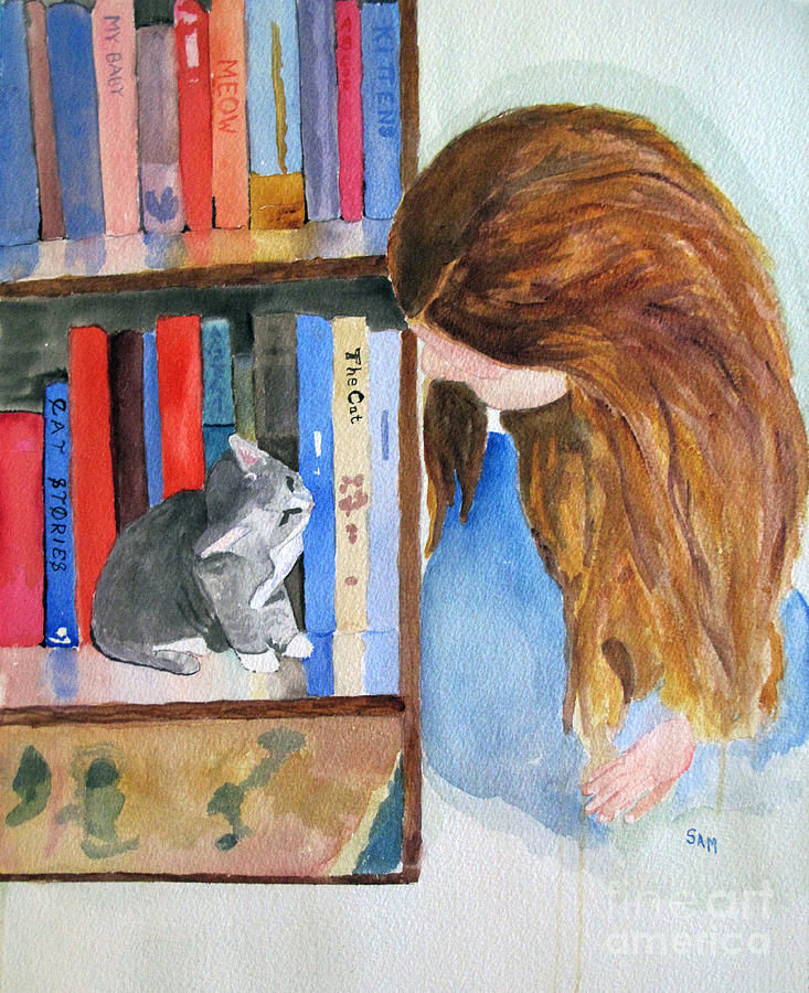 Adorable Painting by Sandy McIntire