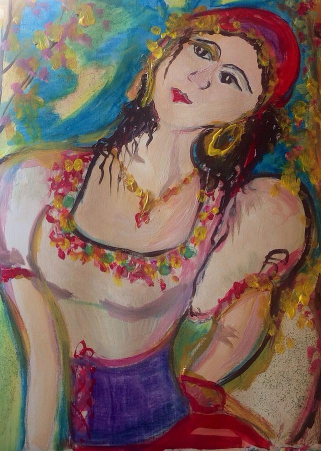 Adorable was her dancing  Painting by Judith Desrosiers