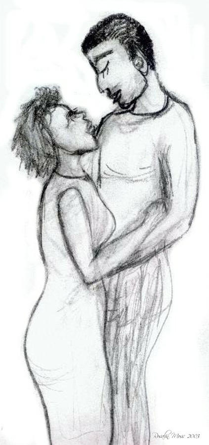 Adore Drawing - Adoration by Rosalin Moss Adore Drawing - Adoration by Rosalin Moss