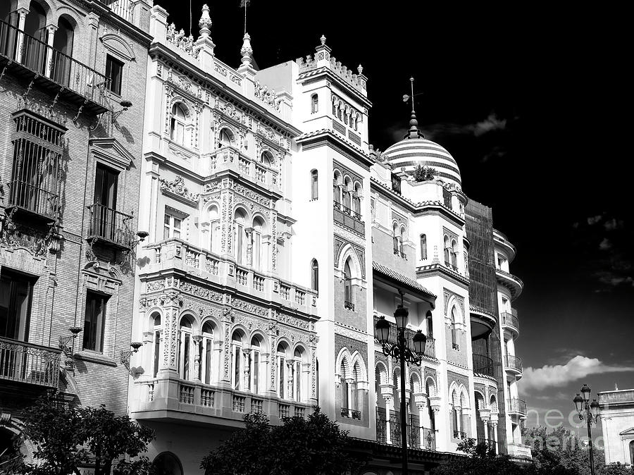 Adriatic Building in Seville Photograph by John Rizzuto