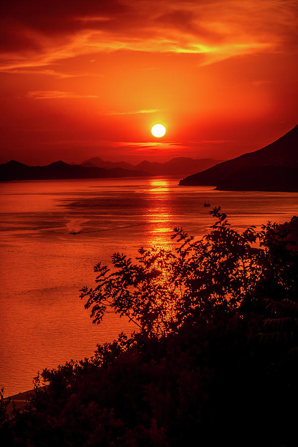 Adriatic Sunset Photograph by Andrew Matwijec