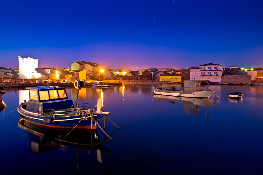 Adriatic town of Razanac at dawn Photograph by Brch Photography