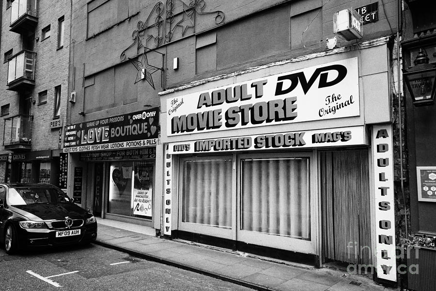 Adult Dvd Store And Sex Shop Northern Quarter Manchester Uk Photograph By Joe Fox Fine Art America