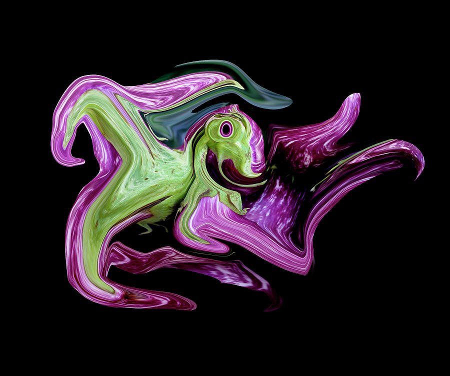 Advanced Amoeba Digital Art by Robert Woodward