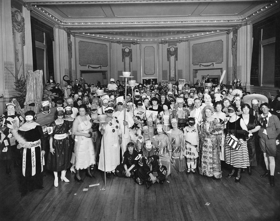 Advertising Costume Party Photograph by Underwood Archives - Fine Art ...